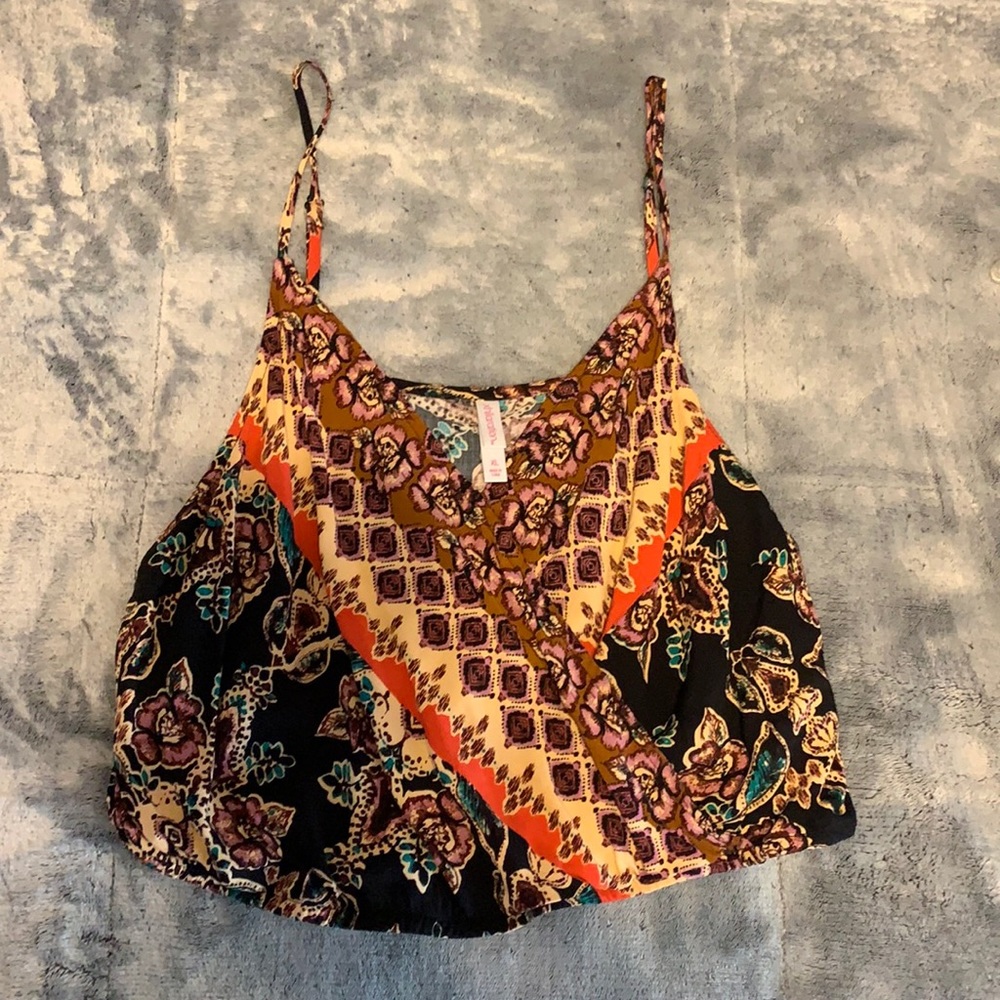 Crop Flowy Tank Top